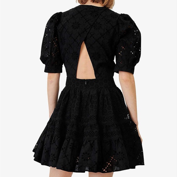 Maje black babydoll dress - Picture 2 of 7